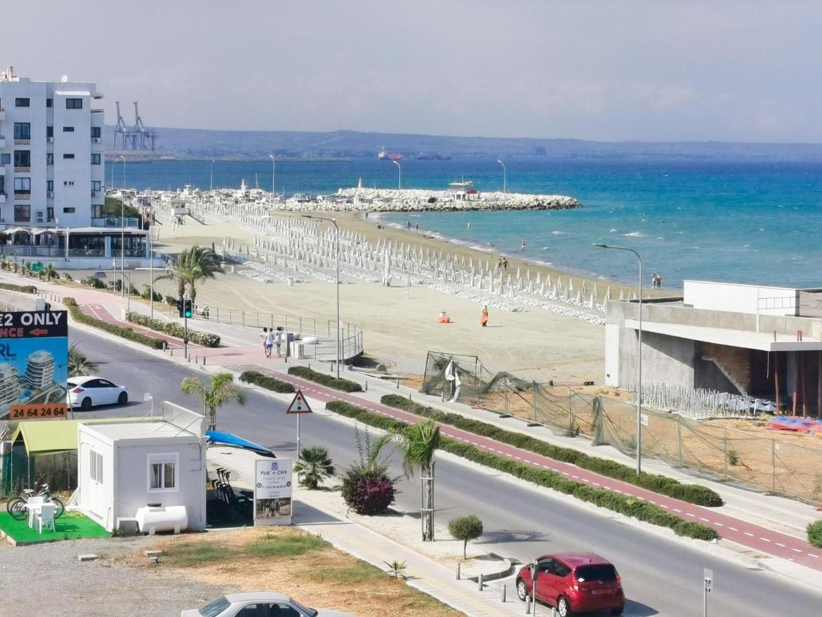 Sea-Esta Seaview Apartment, 200 Meters To The Beach Larnaca Extérieur photo